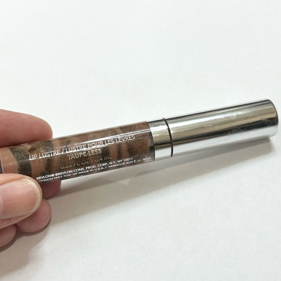 Revlon Midnight Swirl Lip Lustre- Taupe-Less 0.22 fl oz/6.4ml Shimmer Lip Gloss - Picture 5 of 6